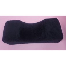 подушка лэшмейкера под голову, черная, 50х12х20 см.
