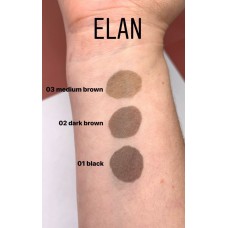 Краска Elan набор 03 Medium Brown