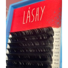 Ресницы чёрные LASHY - 16 линий - MIX