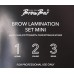 Набор составов в САШЕ для д/у бровей "Brow Lamination Set mini", 3 саше по 0.8гр, Shik