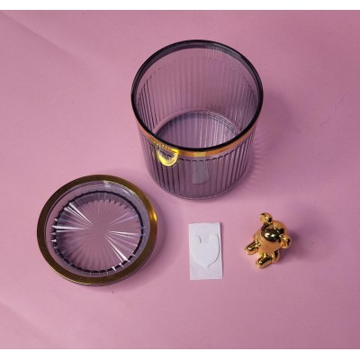 Контейнер (круглый) для хранения ватных дисков, палочек, щеточек, микробрашей