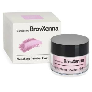 Средство для осветления волос «против желтизны Bleaching Powder Pink» BrowXenna
