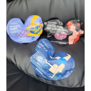 Воск в форме сердечка, для депиляции 100гр, WAX kiss