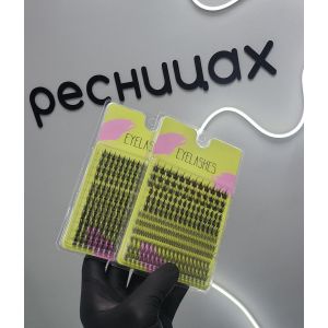 Накладные ресницы mix, 12 линий, Eyelashes