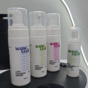Пенка для Очищения бровей и ресниц, лица, WOW lashes