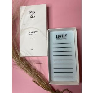 Планшет для наращивания ресниц Lovely № 3 малый