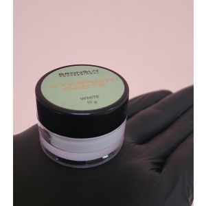 Паста для бровей, белый цвет, 10г, Bronsun (sexy brow henna)