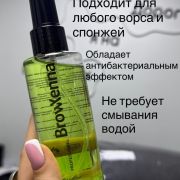 Средство Спрей для очистки кистей с антибактериальным эффектом 150мл, BrowXenna