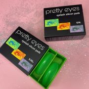 Набор валиков (4 размера) Pretty eyes S1-XL1 зеленые (более плоские, мягкие)