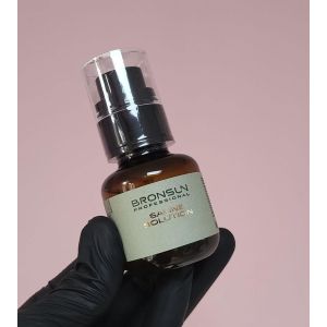 Солевой раствор для обезжиривания бровей и ресниц, 50 мл, Bronsun