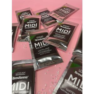 Хна для бровей в Саше MIDI 3 г, BrowXenna
