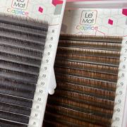 Ресницы Milk chocolate Caprice (20 линий), Le Maitre MIX