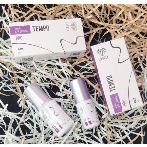 Клей чёрный до 1 сек "Tempo", Lovely