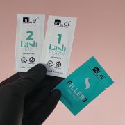 Составы в Саше 1,2 мл, для ламинирования ресниц и бровей, Италия, InLei