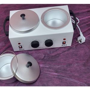 Воскоплав профессиональный двойной баночный «Wax Warmer» c терморегуляторами